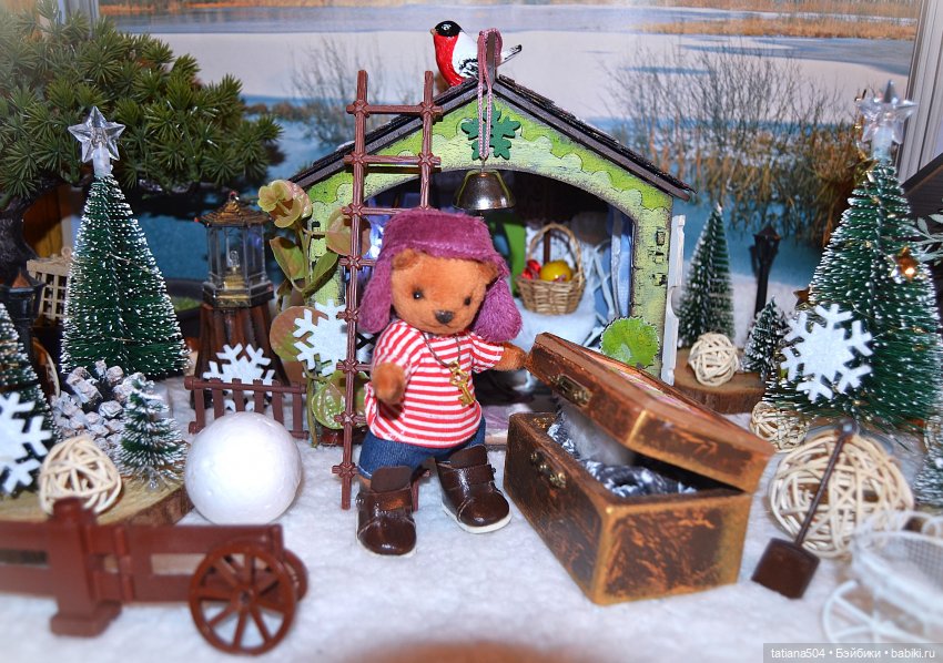 Как Вилли зимовал | Бэйбики Как Вилли зимовал — Плюшевые мишки и игрушки (Teddy Bear): винтаж (фото 4)