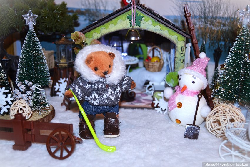 Как Вилли зимовал | Бэйбики Как Вилли зимовал — Плюшевые мишки и игрушки (Teddy Bear): винтаж