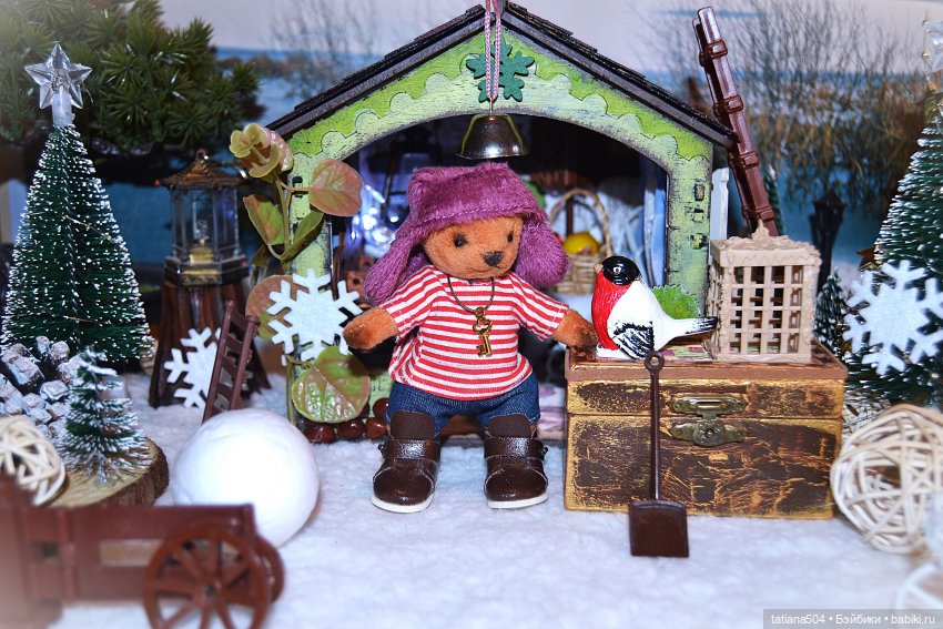 Как Вилли зимовал | Бэйбики Как Вилли зимовал — Плюшевые мишки и игрушки (Teddy Bear): винтаж (фото 6)