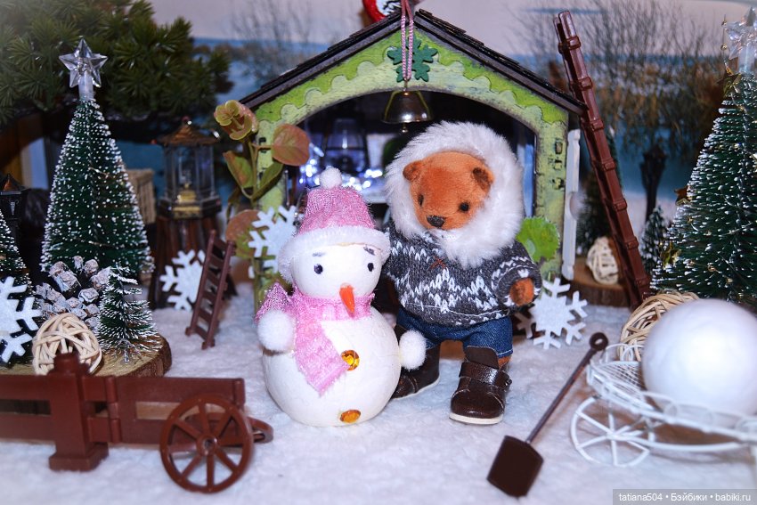 Как Вилли зимовал | Бэйбики Как Вилли зимовал — Плюшевые мишки и игрушки (Teddy Bear): винтаж