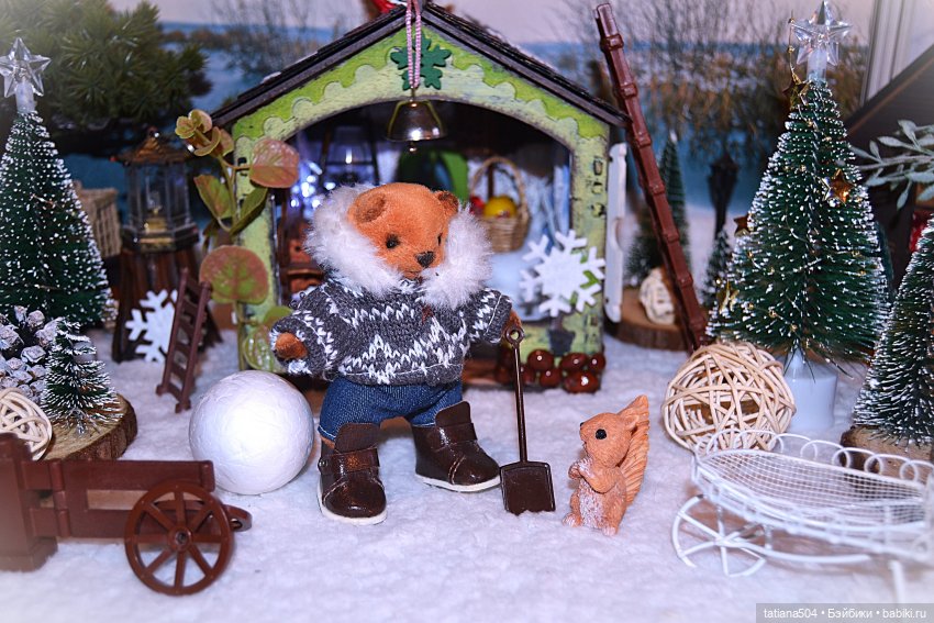 Как Вилли зимовал | Бэйбики Как Вилли зимовал — Плюшевые мишки и игрушки (Teddy Bear): винтаж