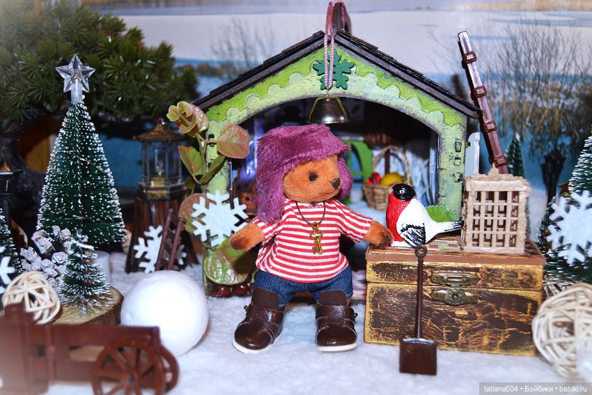 Как Вилли зимовал | Бэйбики Как Вилли зимовал — Плюшевые мишки и игрушки (Teddy Bear): винтаж (фото 7)