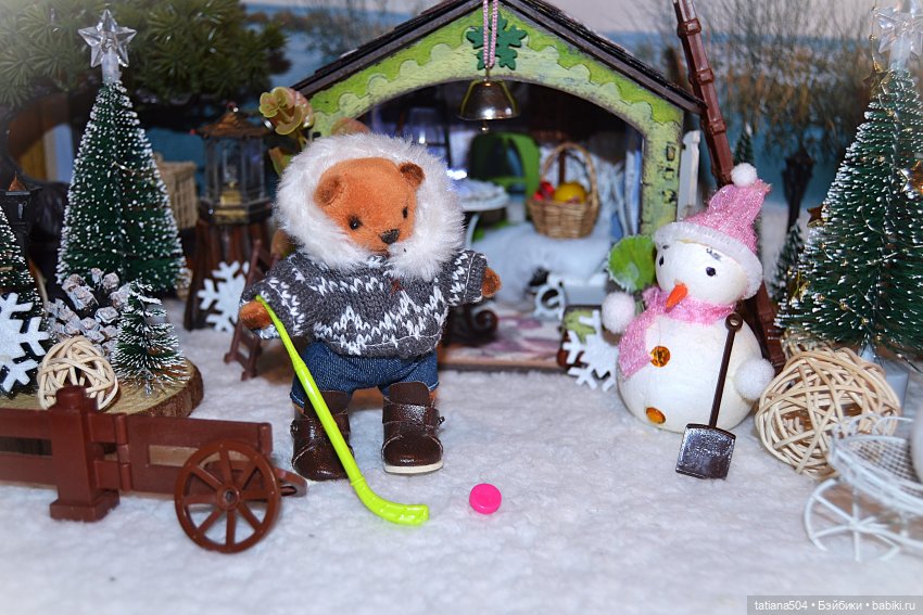 Как Вилли зимовал | Бэйбики Как Вилли зимовал — Плюшевые мишки и игрушки (Teddy Bear): винтаж