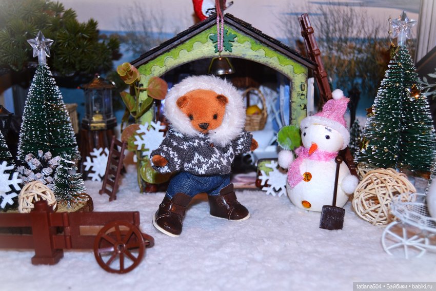 Как Вилли зимовал | Бэйбики Как Вилли зимовал — Плюшевые мишки и игрушки (Teddy Bear): винтаж