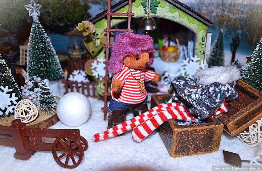 Как Вилли зимовал | Бэйбики Как Вилли зимовал — Плюшевые мишки и игрушки (Teddy Bear): винтаж (фото 5)