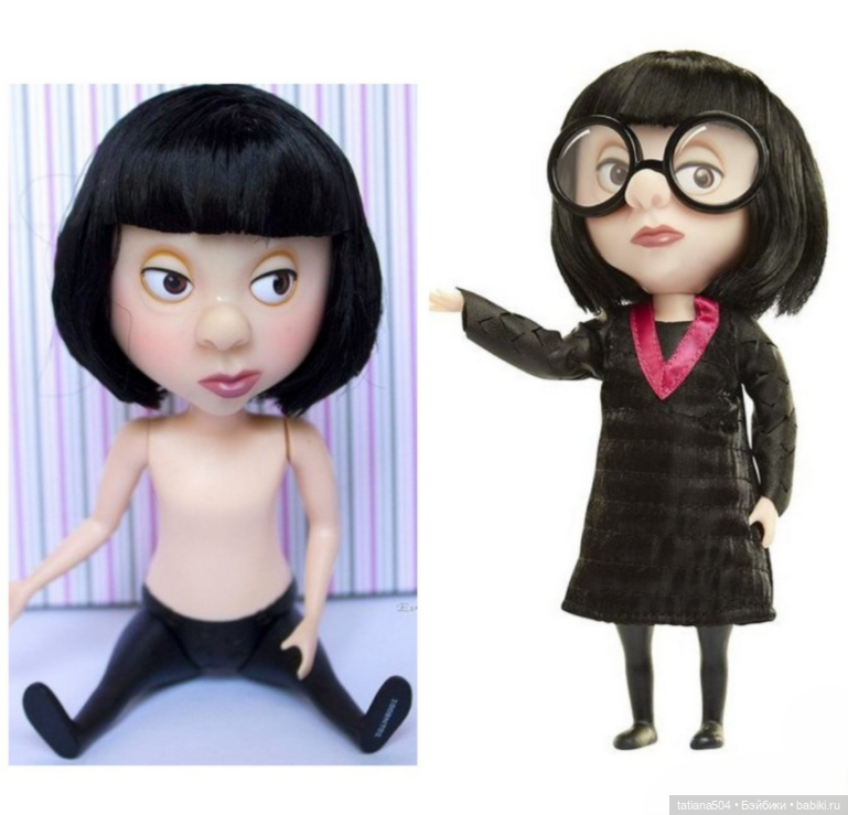 Моя Эдна Мод – кто она — Кукла Эдна Мод (Edna Mode): Суперсемейка (The Incredibles)