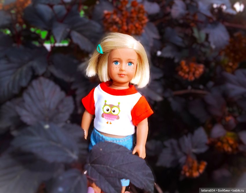 Little girls встречают осень
