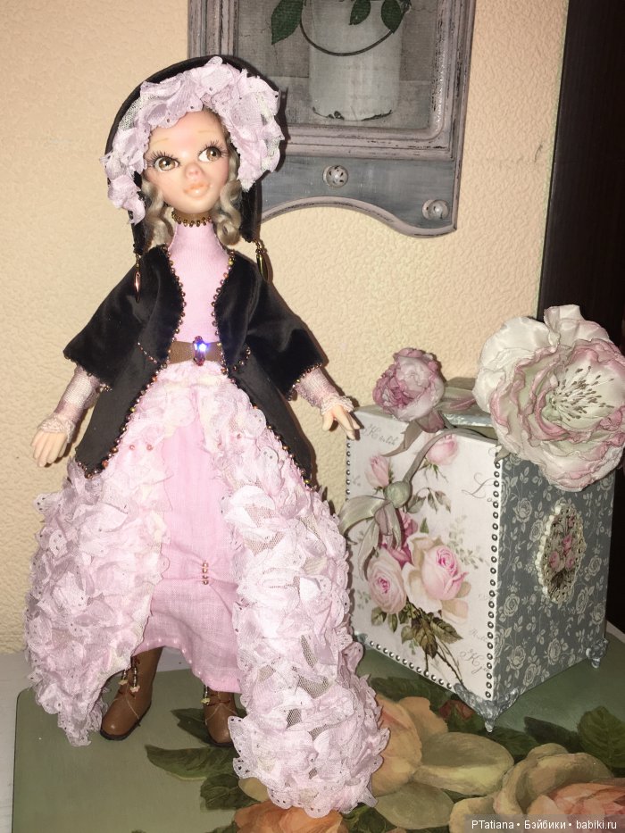 Авторская кукла из запекаемого пластика (фото 5)