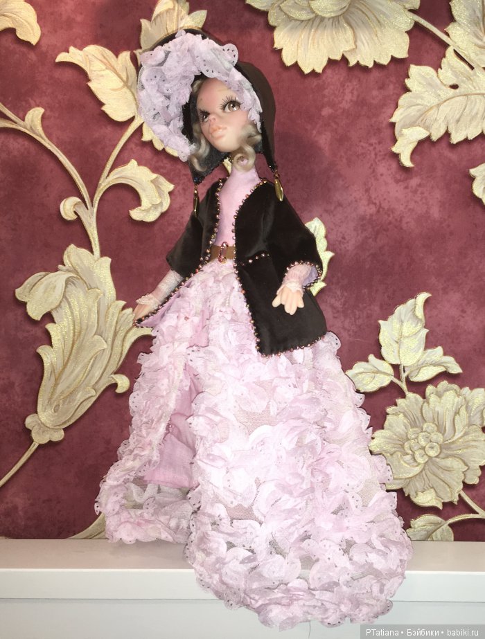 Авторская кукла из запекаемого пластика