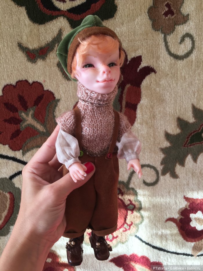 Мальчик из fimo. Авторская кукла (фото 5)