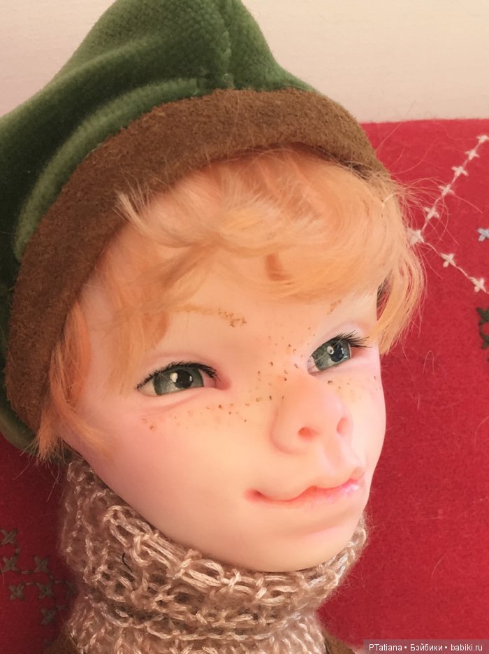 Мальчик из fimo. Авторская кукла