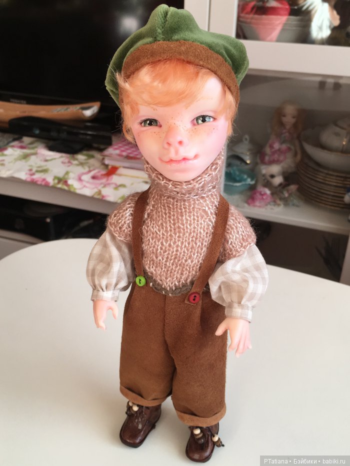 Мальчик из fimo. Авторская кукла (фото 6)