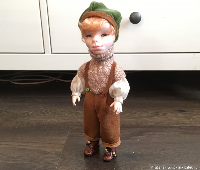 Мальчик из fimo. Авторская кукла (фото 4)