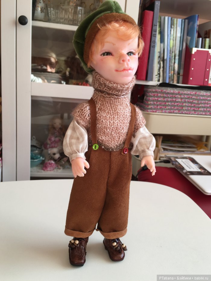 Мальчик из fimo. Авторская кукла (фото 3)