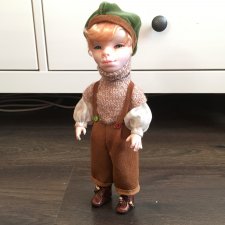 Мальчик из fimo. Авторская кукла