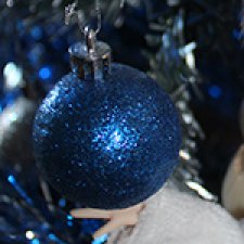 Новогодняя зайка