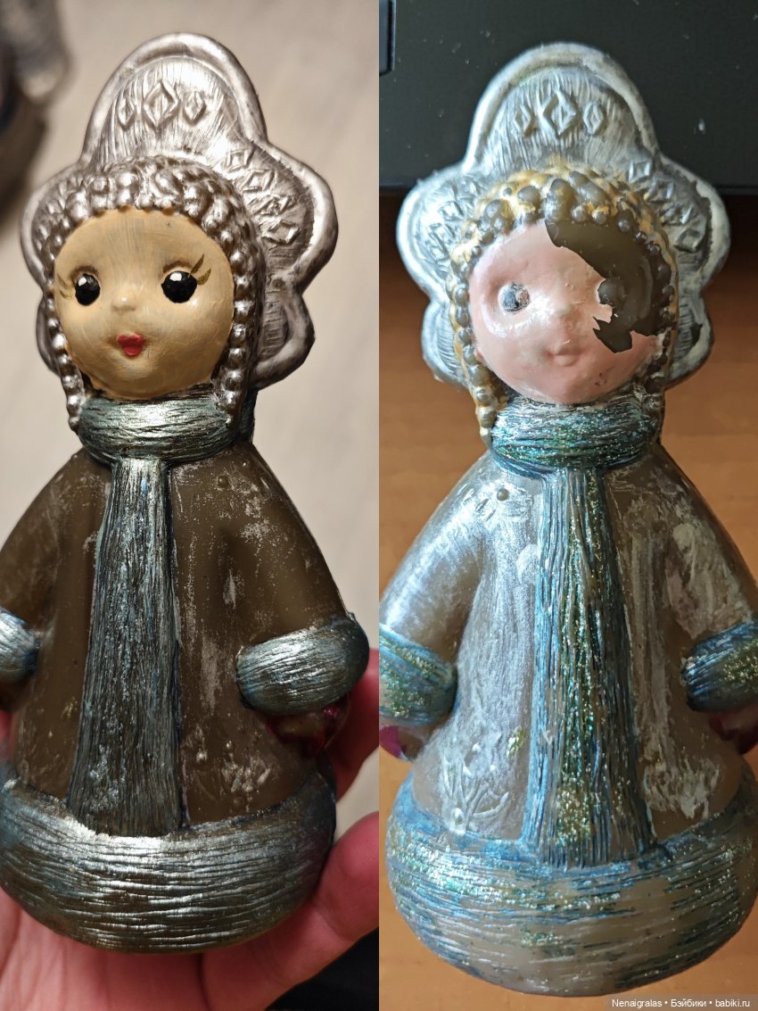 Снегурочка и дед Мороз конец 80х-начало 90х (фото 6)