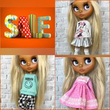 Продаю новую одежду для кукол Блайз и Кубеби