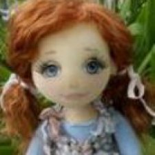 Элли, авторская текстильная куколка