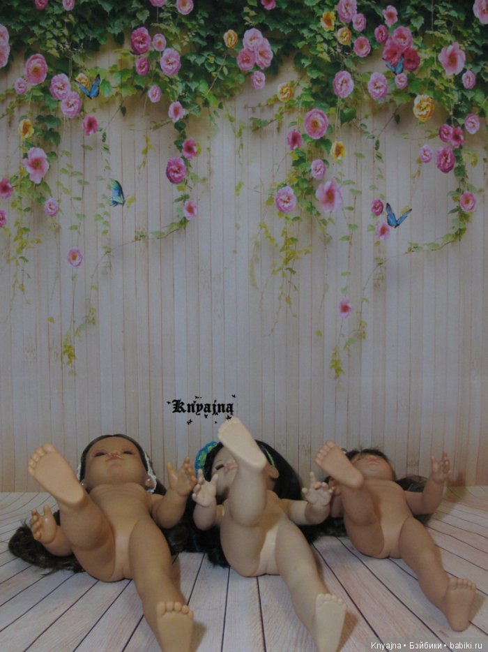 Сравнение кукол Paola Reina Сой Ту, Aci Нелли, Антонио Хуан Белла для реального понимания размеров куколок, их телосложения