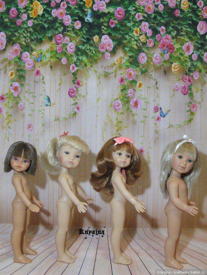 Сравнение кукол ростом 32-35см от испанских производителей Paola Reina, Antonio Juan, Berjuan,Vestida de Azul (фото 4)