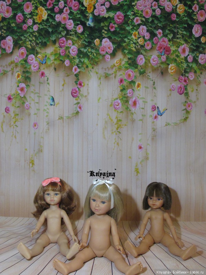 Сравнение кукол ростом 32-35см от испанских производителей Paola Reina, Antonio Juan, Berjuan,Vestida de Azul (фото 6)