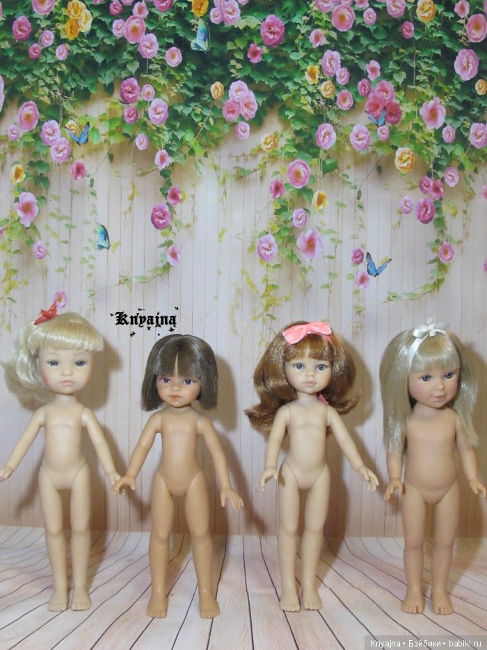 Сравнение кукол ростом 32-35см от испанских производителей Paola Reina, Antonio Juan, Berjuan,Vestida de Azul (фото 2)