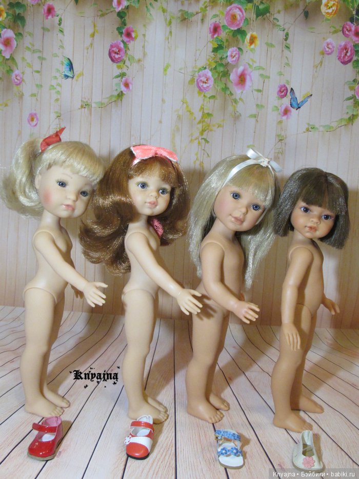 Сравнение кукол ростом 32-35см от испанских производителей Paola Reina, Antonio Juan, Berjuan,Vestida de Azul (фото 8)