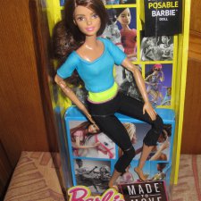 продам барби йога Тереза из серии Made to Move Barbie от Mattel
