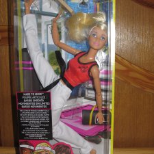 продам барби йога блондинка каратистка из серии Made to Move Barbie от Mattel
