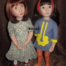 Знакомство с долгожданной красавицей - Сем (Самантой) девочкой 1960х годов или пополнение рядов моих прекрасных A Girl for All Time