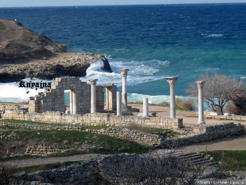 Посещение Херсонеса Таврического (Корсуни) или прогулка Матильды в V до н. э