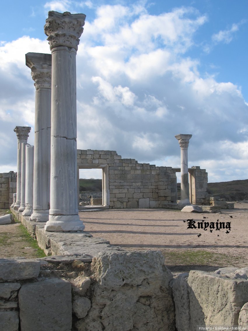 Посещение Херсонеса Таврического (Корсуни) или прогулка Матильды в V до н. э