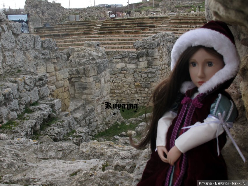 Посещение Херсонеса Таврического (Корсуни) или прогулка Матильды в V до н. э