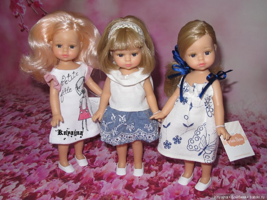 Малышки Дюймовочки из серии Мини подружки от Паола Рейна (фото 9)