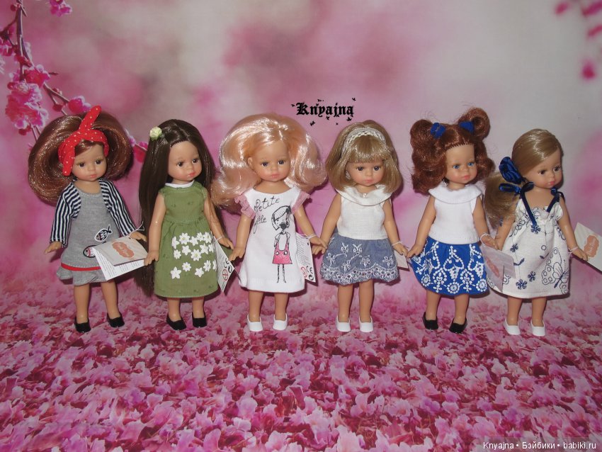 Малышки Дюймовочки из серии Мини подружки от Паола Рейна (фото 7)