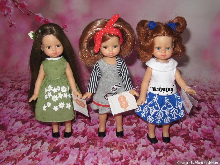 Малышки Дюймовочки из серии Мини подружки от Паола Рейна (фото 10)