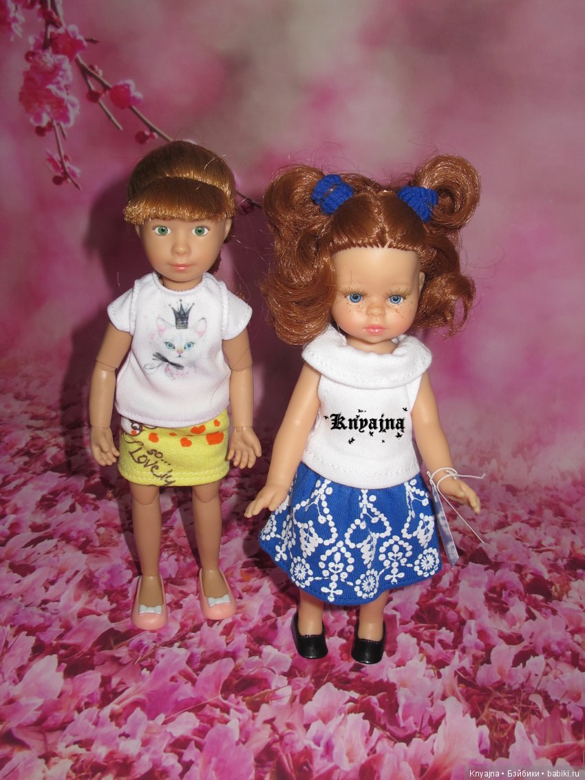 Малышки Дюймовочки из серии Мини подружки от Паола Рейна