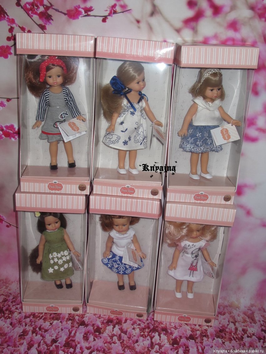 Малышки Дюймовочки из серии Мини подружки от Паола Рейна