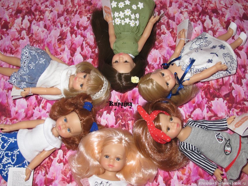 Малышки Дюймовочки из серии Мини подружки от Паола Рейна
