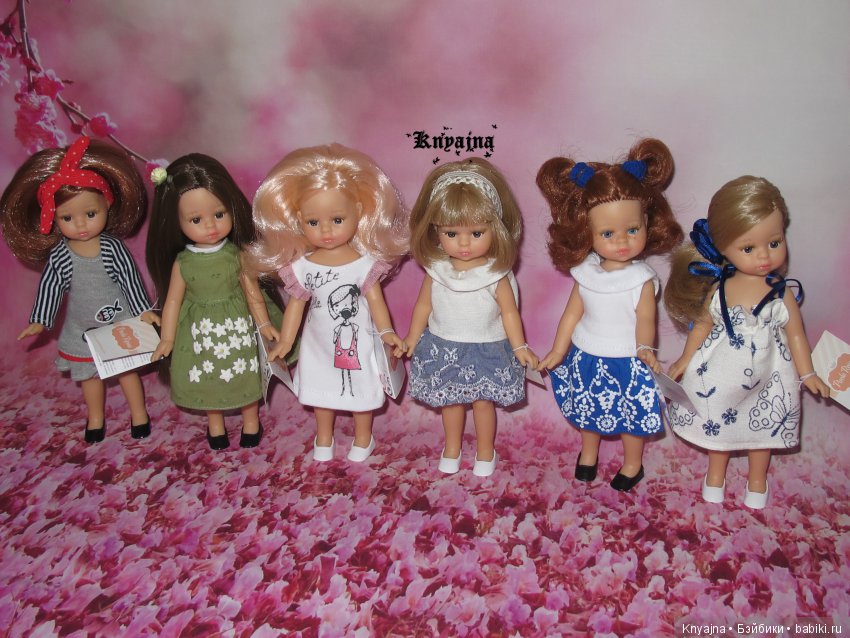 Малышки Дюймовочки из серии Мини подружки от Паола Рейна (фото 8)