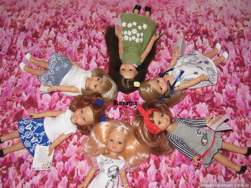 Малышки Дюймовочки из серии Мини подружки от Паола Рейна