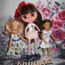 Сравнение кукол Паола Рейна мини подружек, Крузелинг и Биггерс от Берхуан