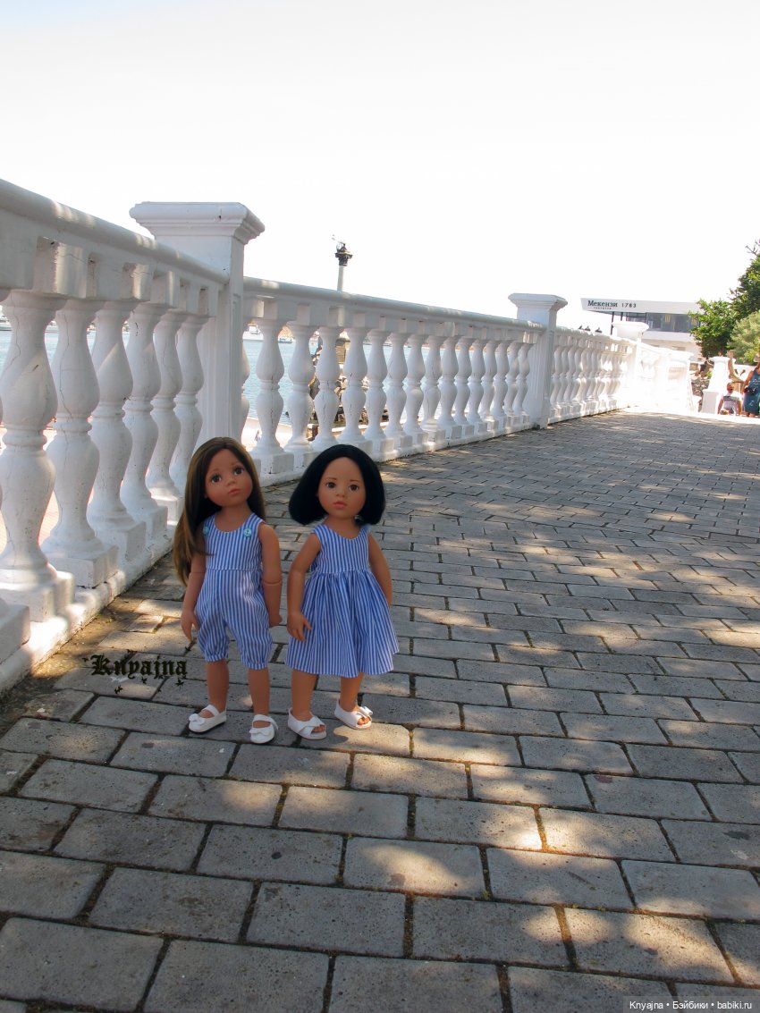 Мы очень соскучились по Вам! Или летняя прогулка девочек Готц у моря (фото 4)