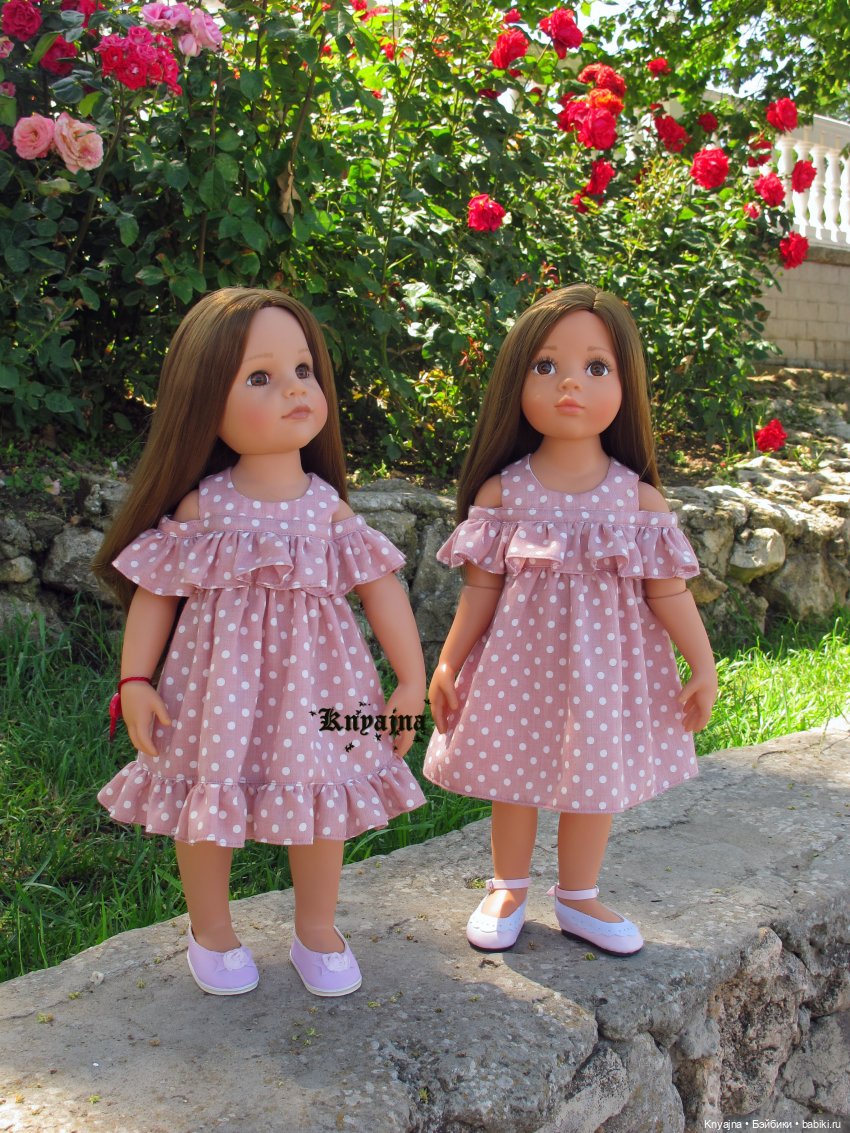 Мы очень соскучились по Вам! Или летняя прогулка девочек Готц у моря