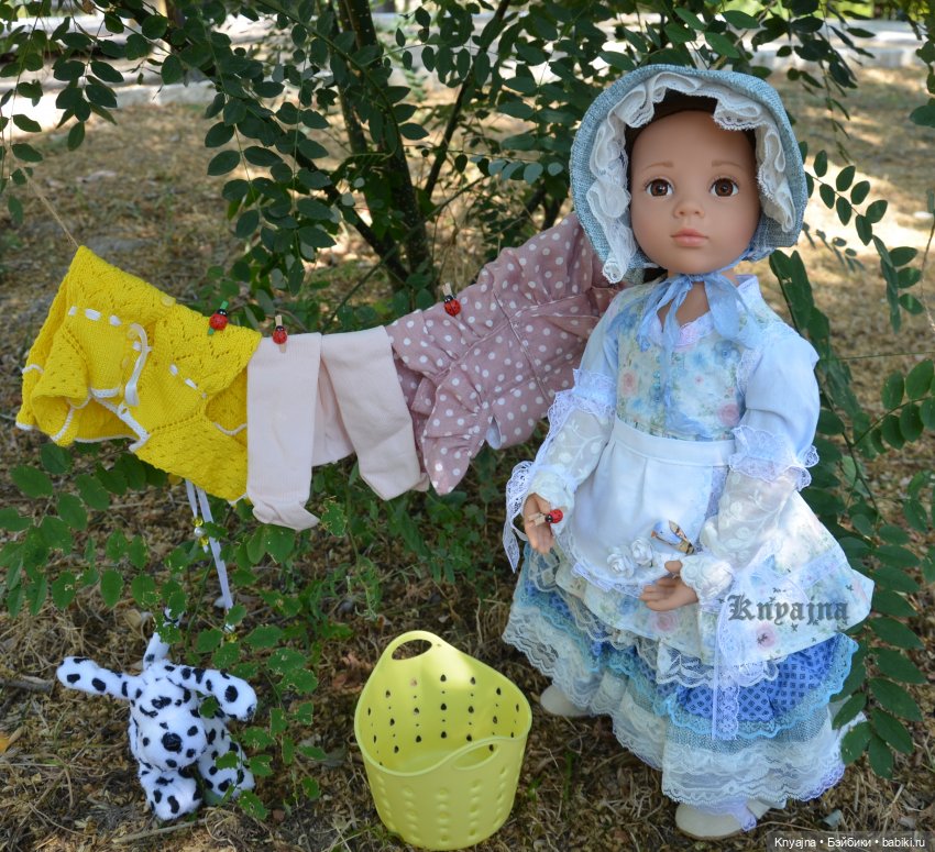 Очаровательная Софи в позднем теплом, сладком августе или девочка с корзиной белья | Бэйбики Очаровательная Софи в позднем теплом, сладком августе или девочка с корзиной белья (фото 2)