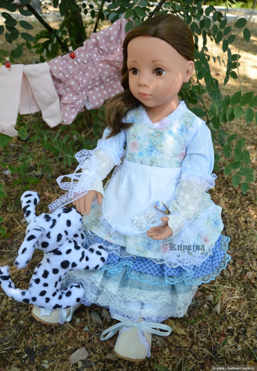 Очаровательная Софи в позднем теплом, сладком августе или девочка с корзиной белья | Бэйбики Очаровательная Софи в позднем теплом, сладком августе или девочка с корзиной белья (фото 6)