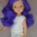 Новинка 2022 от Паола Рейна, Мар с фиолетовыми волосами. Очень красивая. Серия "подружки в пижамках"