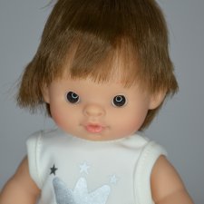 Паолитас, кукла пупс Дима в пижамке от Паола Рейна на прямых ножках, еще один