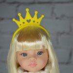 Ободки корона прямая на Паола Рейна в остатке